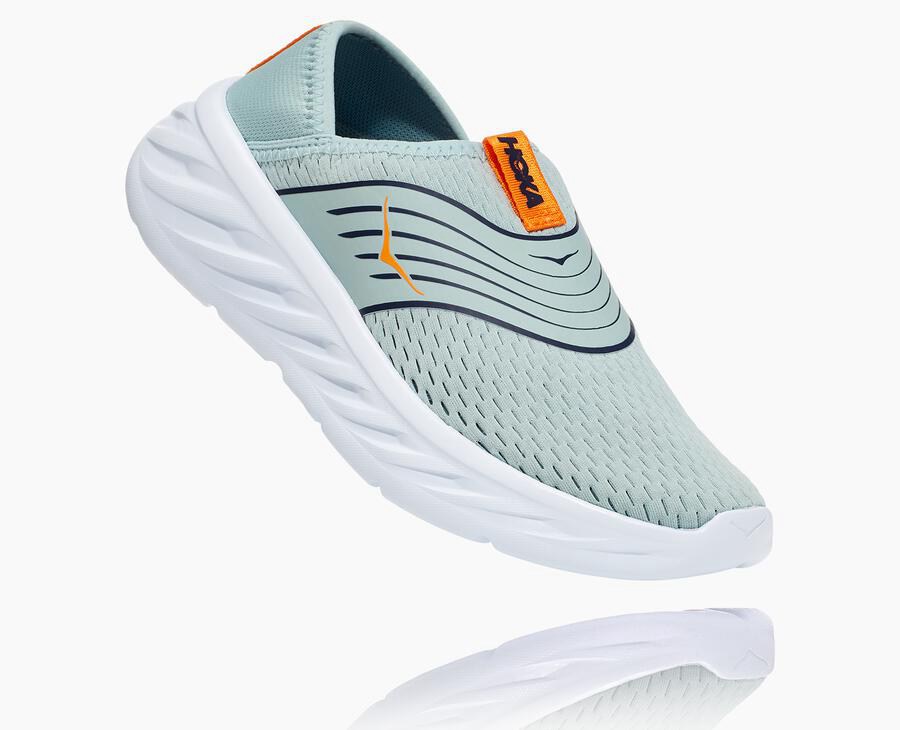 Sandálias Hoka One One Feminino Azuis/Branco - Ora Recovery - 568-REVYSM